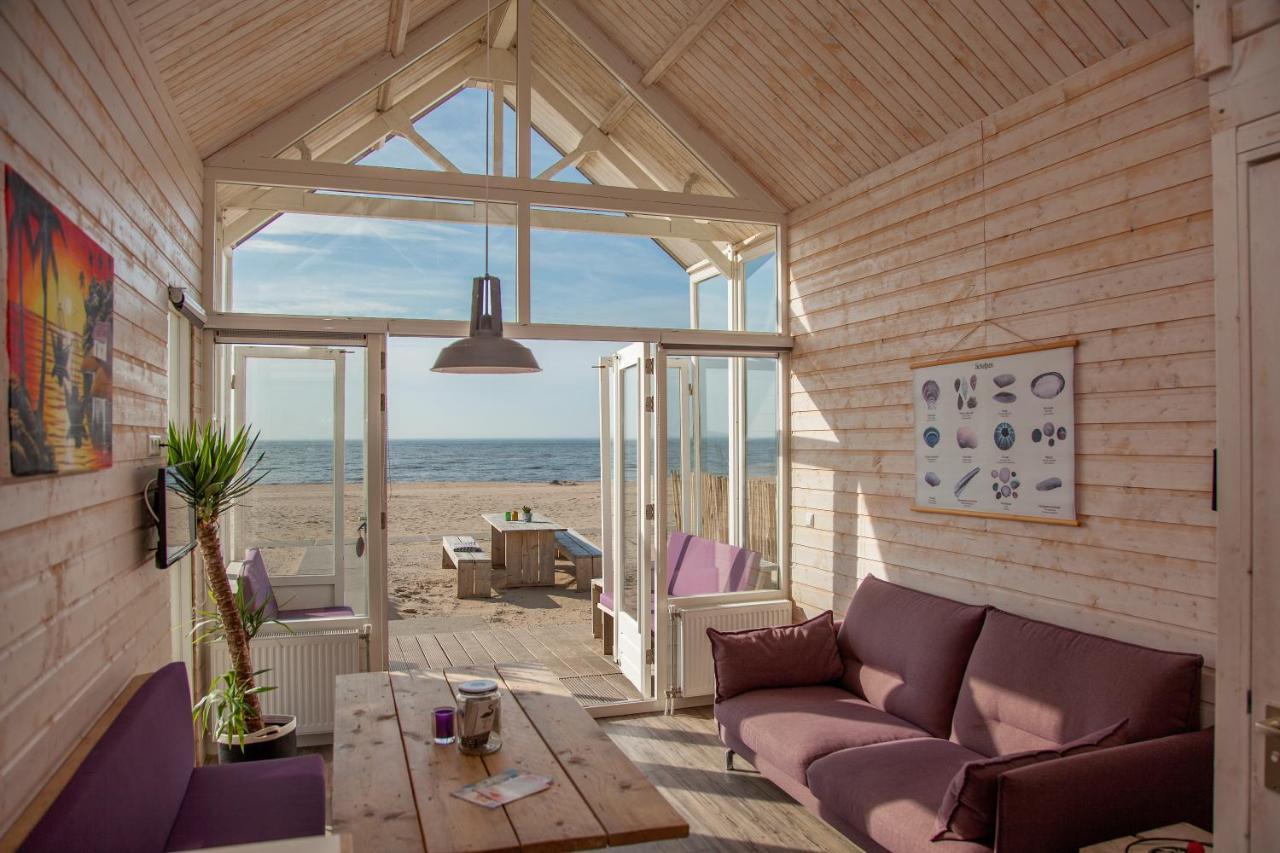 Surf En Beach Strandhuisjes Katwijk aan Zee Exteriér fotografie